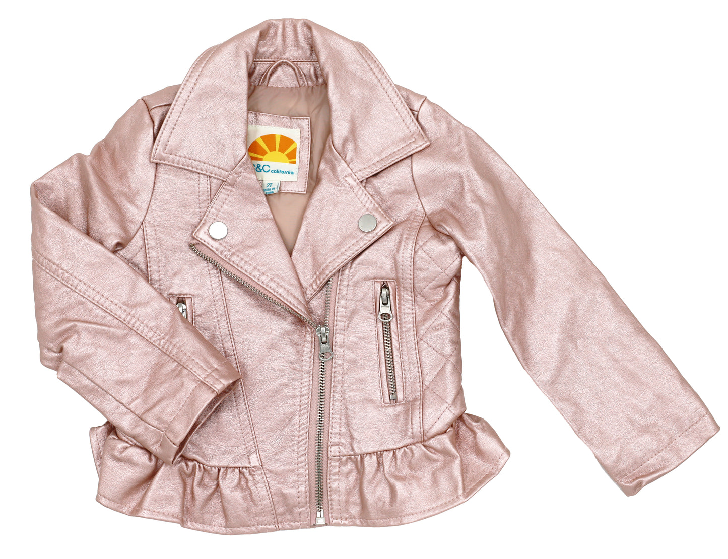 Metallic Moto Jacket