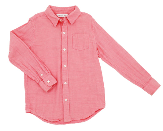 Pink Linen Shirt